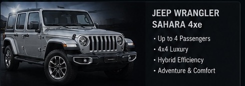 Jeep Wrangler Sahara 4xe